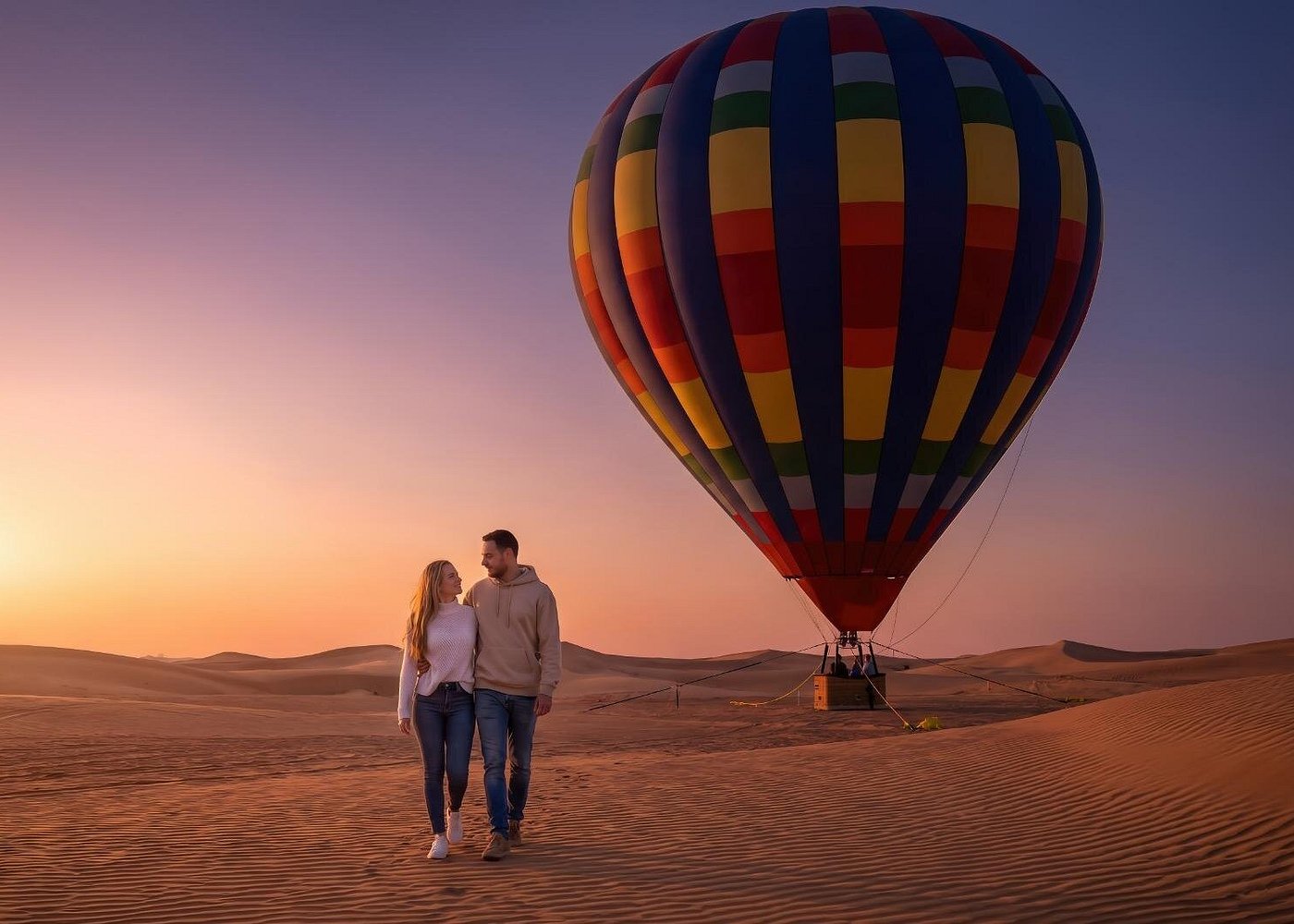 Hot Air Balloon Dubai Experience 3